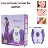 2-in-1 Women’s Rechargeable Electric Shaver & Hair Remover