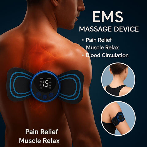 EMS Muscle Stimulator Massager Components – Host, Patch & Gel Pads