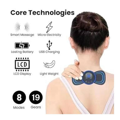 EMS Muscle Stimulator Massager Components – Host, Patch & Gel Pads